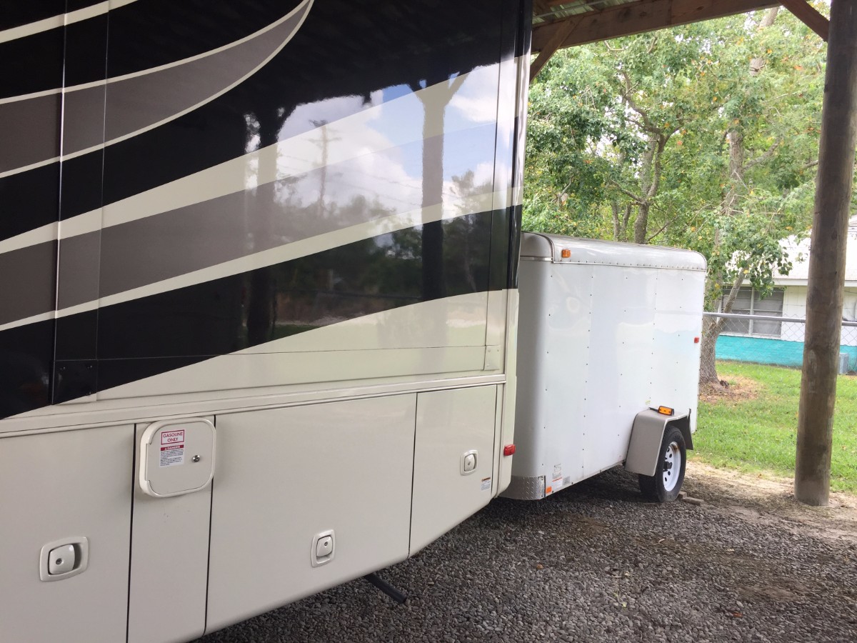 Image 6 of our storage park in Biloxi | Allure RV Park